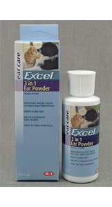 Пудра гигиен. для ушей Exel 3 in 1 Ear Powder EJ707